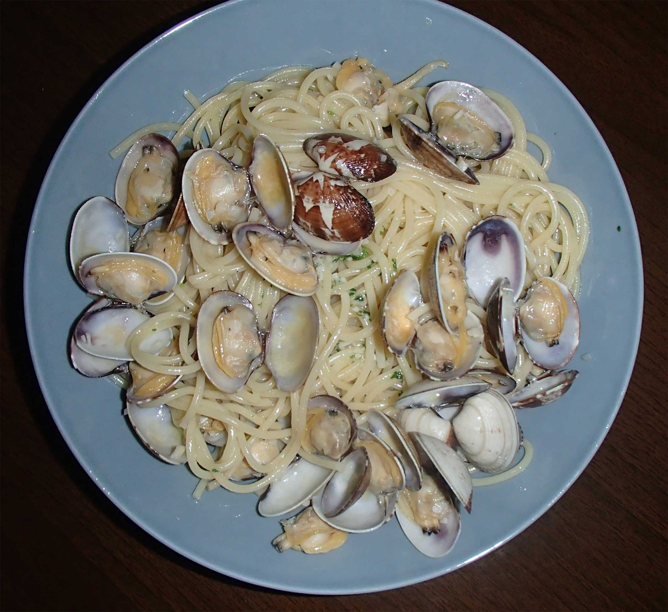 あさりの和風パスタ